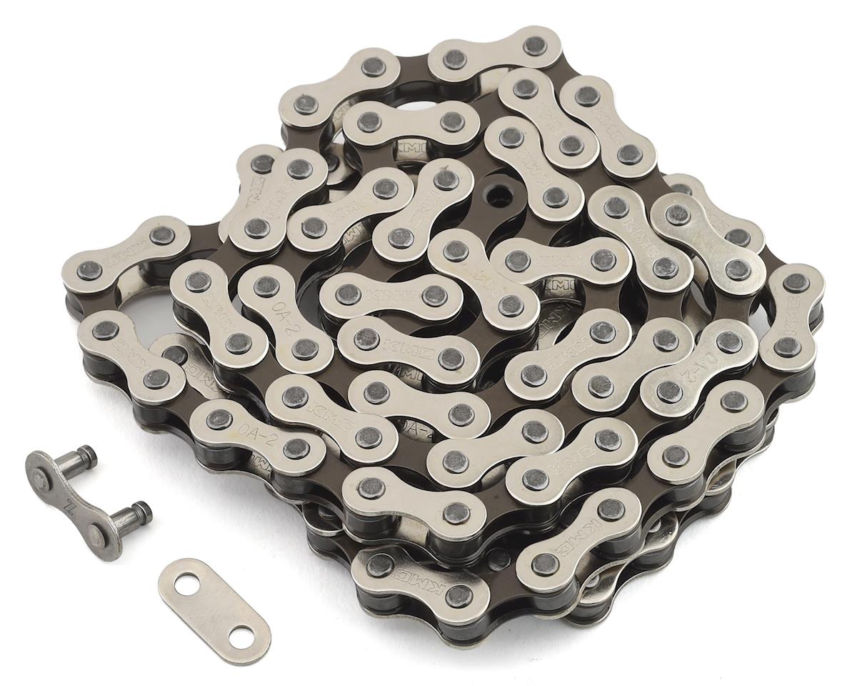 KMC S1 Single Speed BMX Chain (Silver/Black) [S1_NP/BR-112L] | Freestyle Parts - Dan's Comp